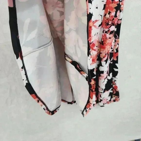 Julian Taylor Sucuba Floral Printed Sleeveless Fit & Flare Mini Dress 10 3401P - Picture 4 of 8